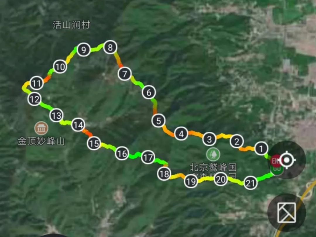 登山好季节大西山一条经典户外路线推荐三峰穿越